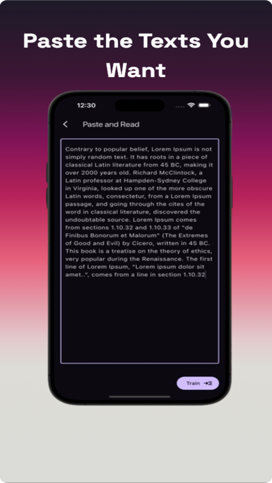 EyzRead - Fast Reading Screenshot
