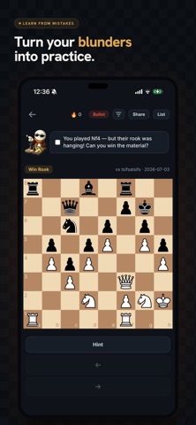 AI Chess Coach – Chessy iPhone screenshot
