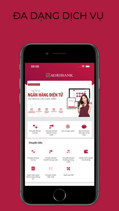 Agribank Retail eBanking Screenshot