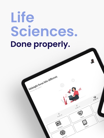 Grade 10,11,12 Life Sciences iPad screenshot 1