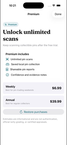 PinLens: Pin Identifier Screenshot 3 of 5