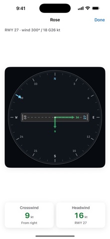 Crosswind: Wind Calculator Screenshot 3 of 6