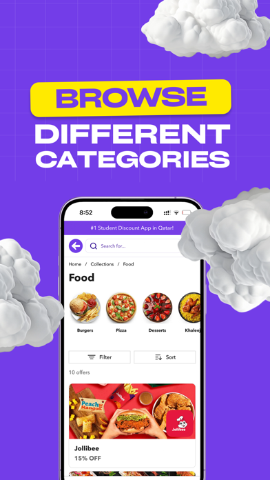 ClassMate: Student Discounts iPhone screenshot 4 - Shopping app