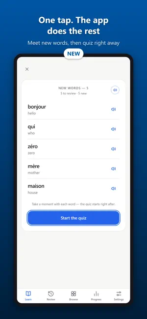 Obby French: Learn French screenshot 4