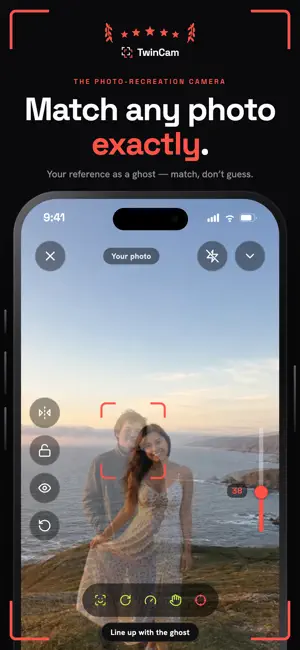 TwinCam: Recreate Photo Pose screenshot 1