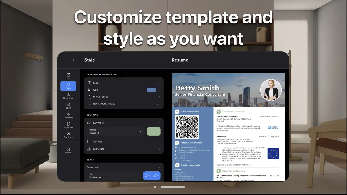 Resume AI – Intelligent CV App screenshot 3