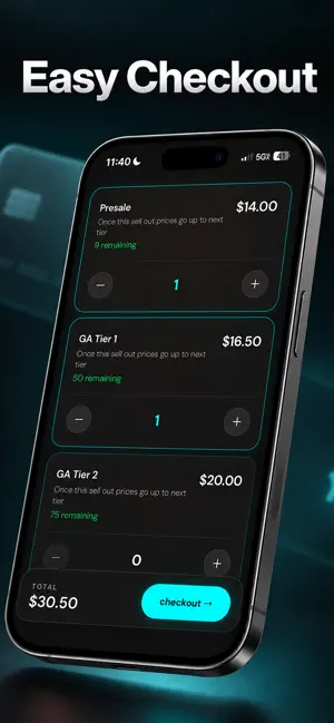 LastNight - Event Platform screenshot 2