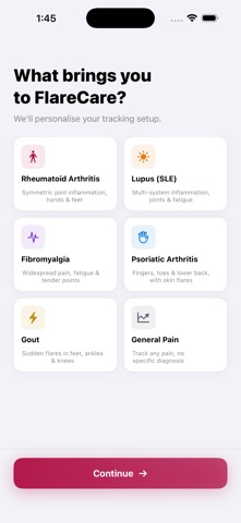FlareCare: Symptom Tracker screenshot