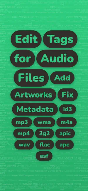 Evertag: Music Tag Editor iPhone screenshot 1