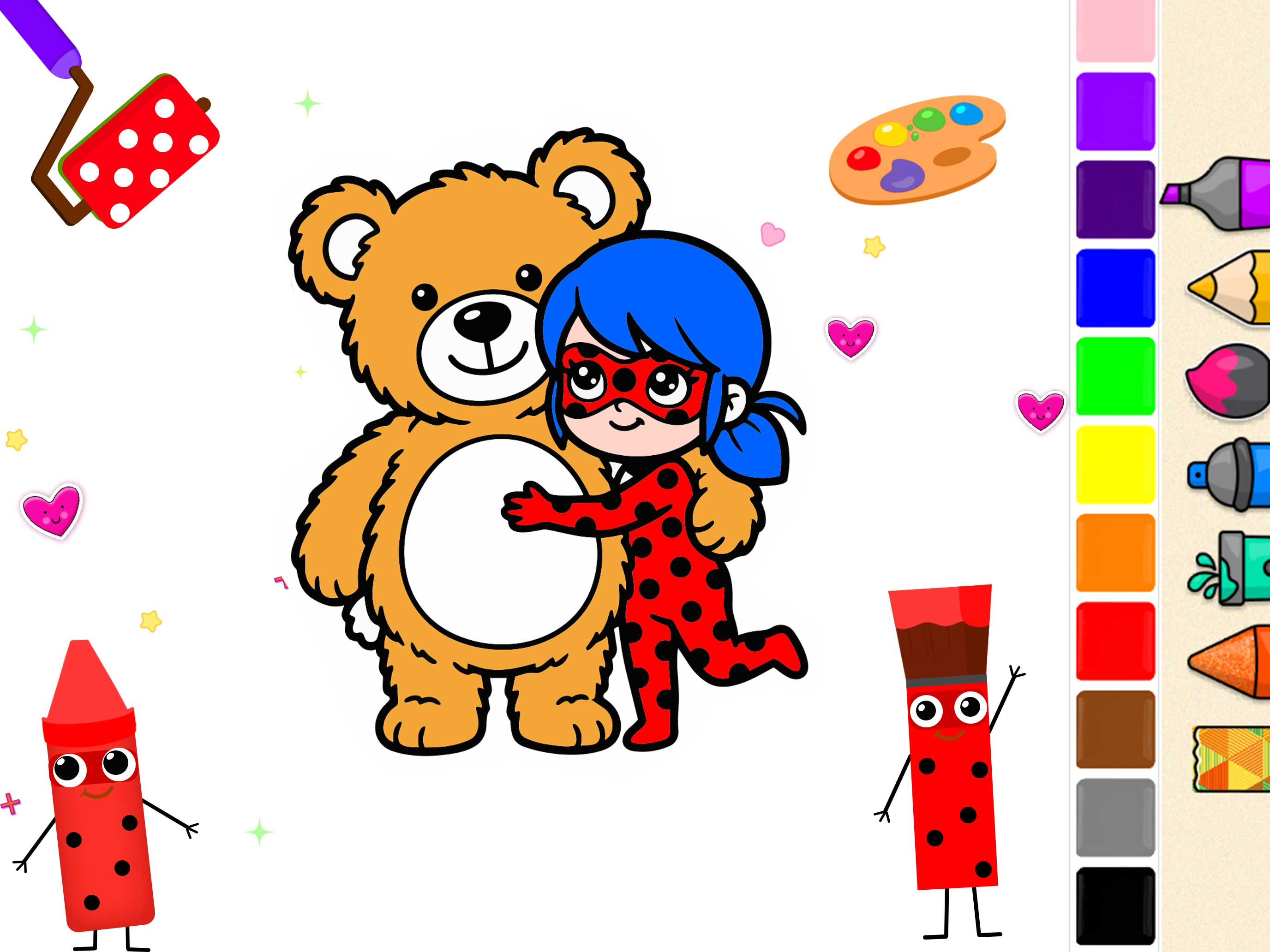 Magic Ladybug : Coloring Book screenshot 6