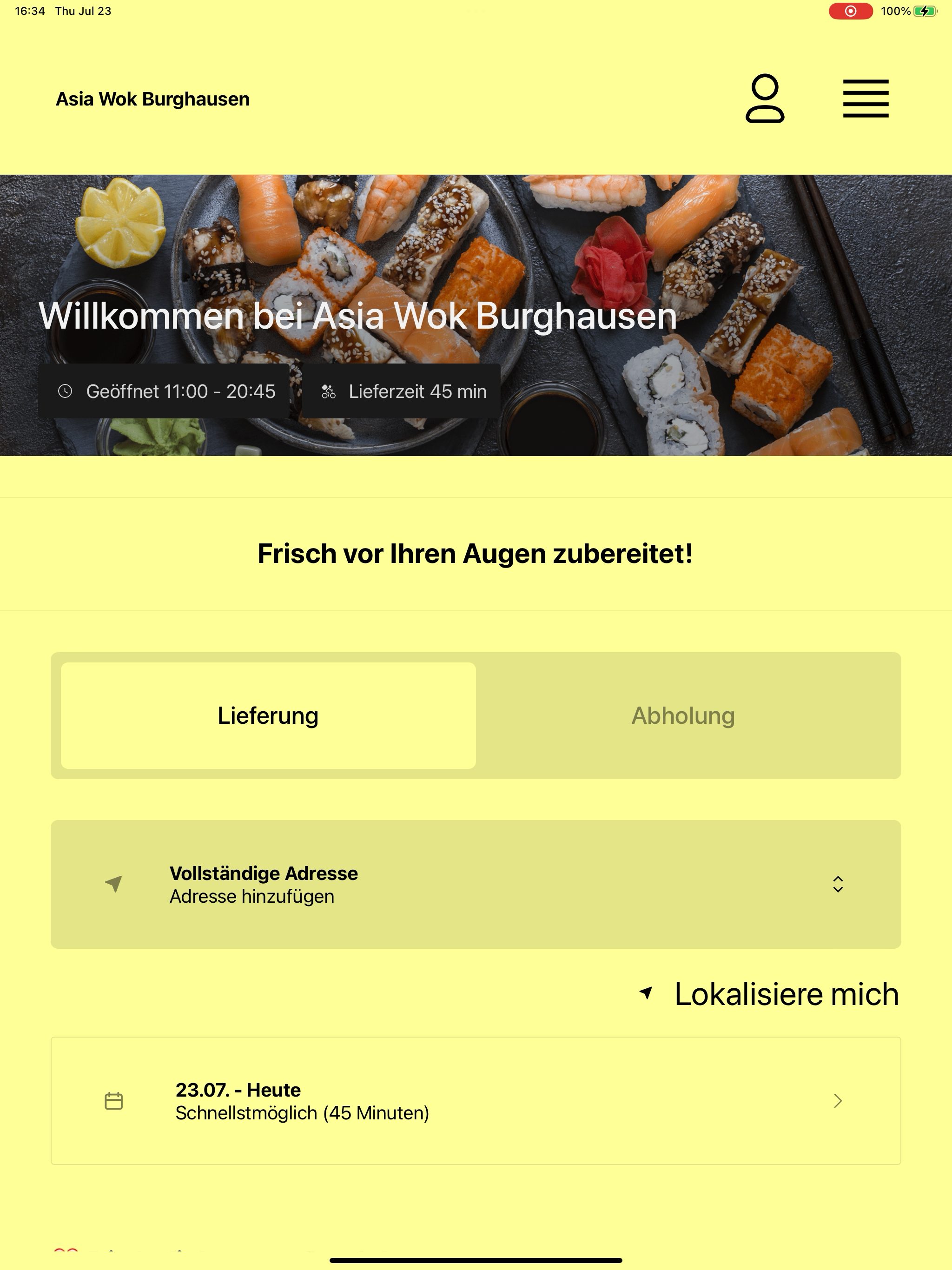 Asia Wok Burghausen screenshot 9