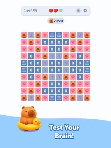 CapyZone - Akari Logic Puzzle iPad screenshot