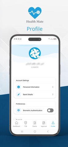 Solidarity HealthMate screenshot