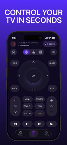 TV REMOTE PRO+ Screenshot 1 of 6