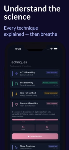 Calmly: Breathing & Calm screenshot