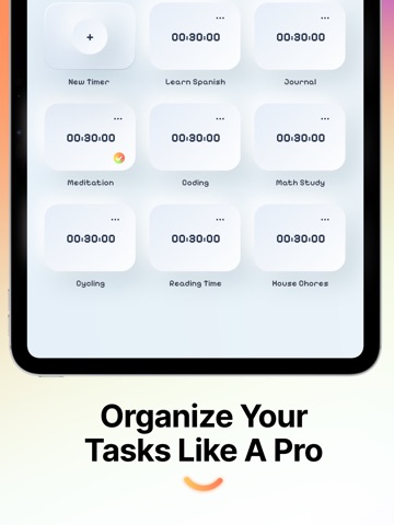 Visual Timer iPad screenshot