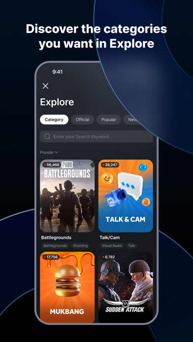 Screenshot 4 of SOOP - Live Streaming App