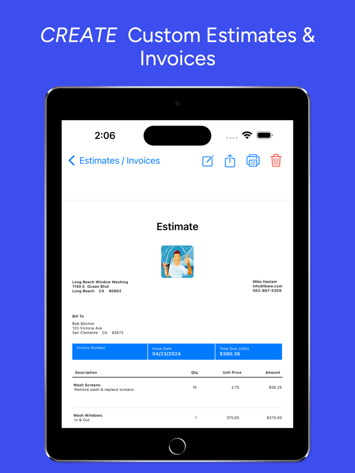 Window Cleaning Estimator