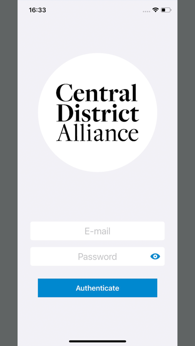 CDA Secure Comms Screenshot