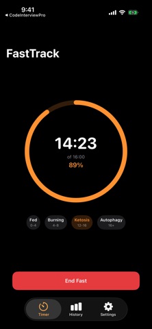 FastTrack Fasting Screenshot 1 of 3