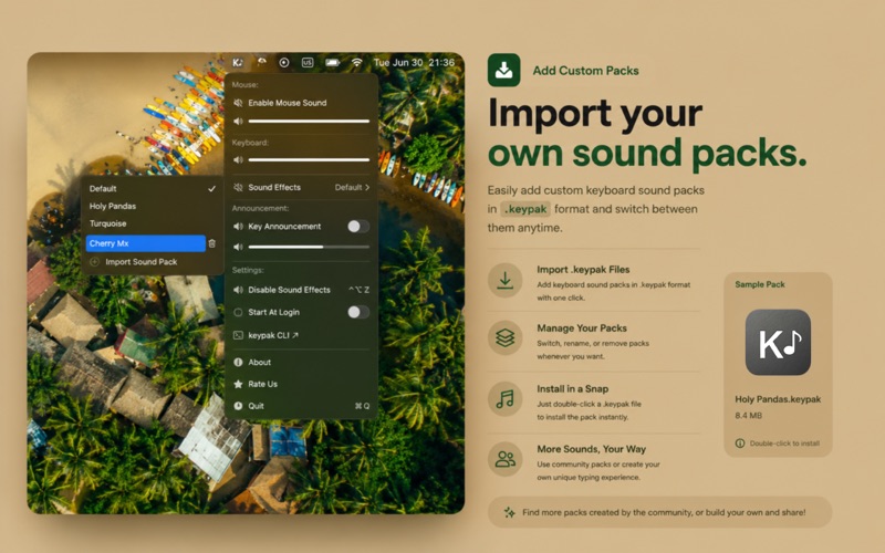 KeyOpera screenshot
