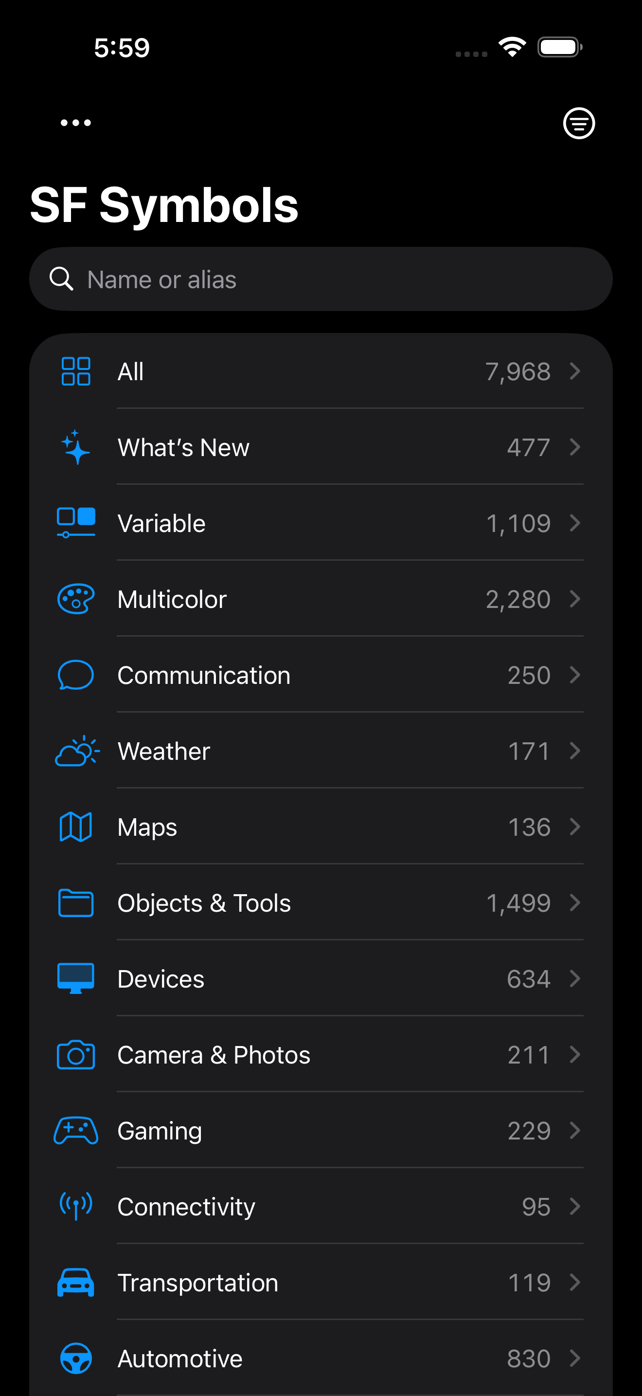 Symbol Catalog screenshot 5