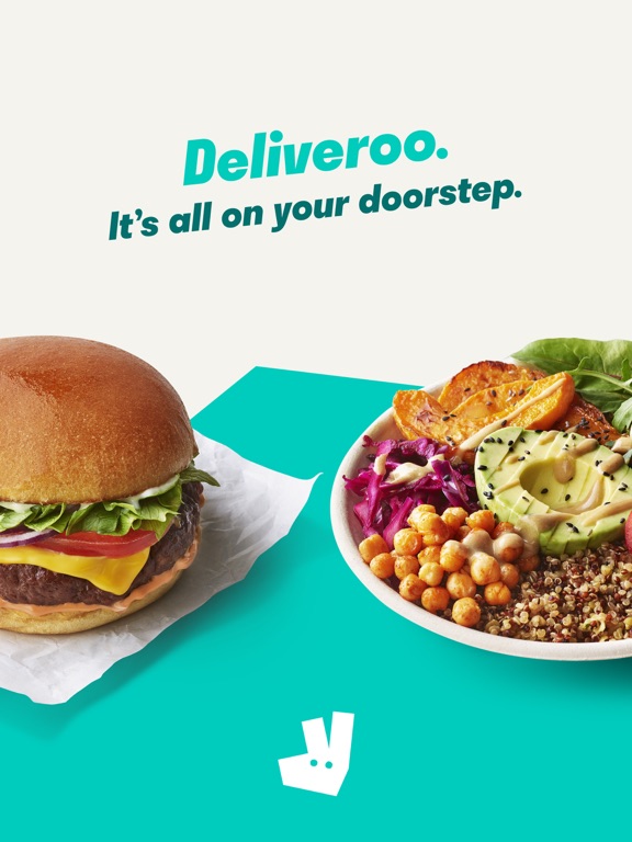 Deliveroo: Food & Shopping iPad screenshot 1 - Food & Drink app