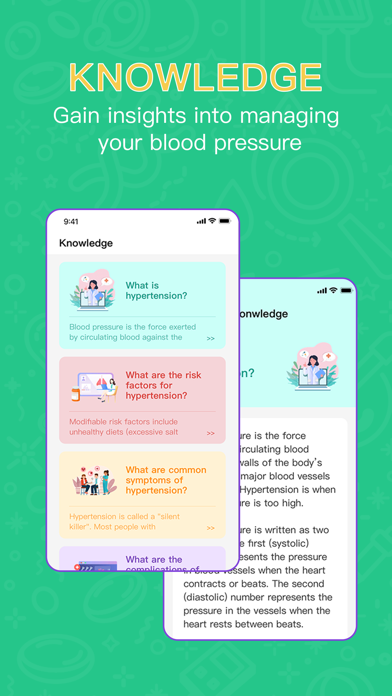 Tiny BP - Blood Pressure App Screenshot