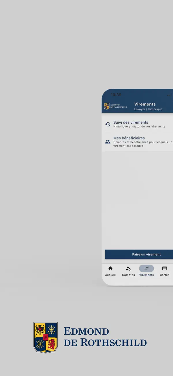 Screenshot #1 pour EdR Banque Privée
