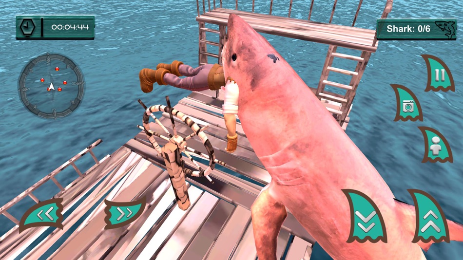 #1. Megalodon Sea Monster Survival (iOS) 由: Junaid Ghani