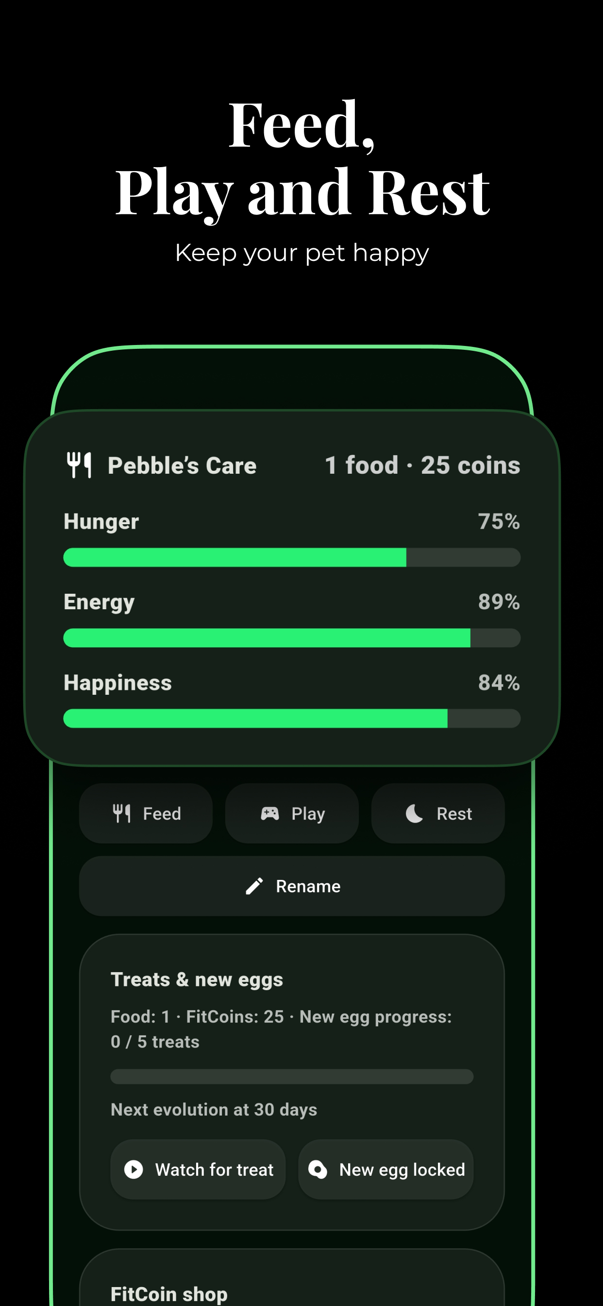 FitPet: Step Pet Tracker screenshot 3