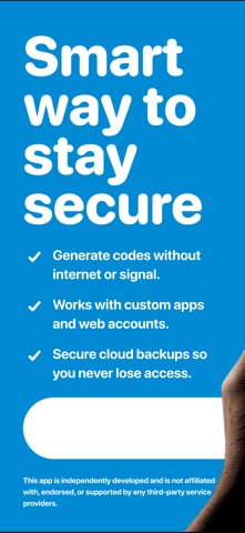 Authenticator: 2FA & OTP App Screenshot 1 of 6