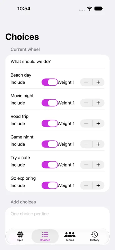 PickMeWheel screenshot 4 of 4