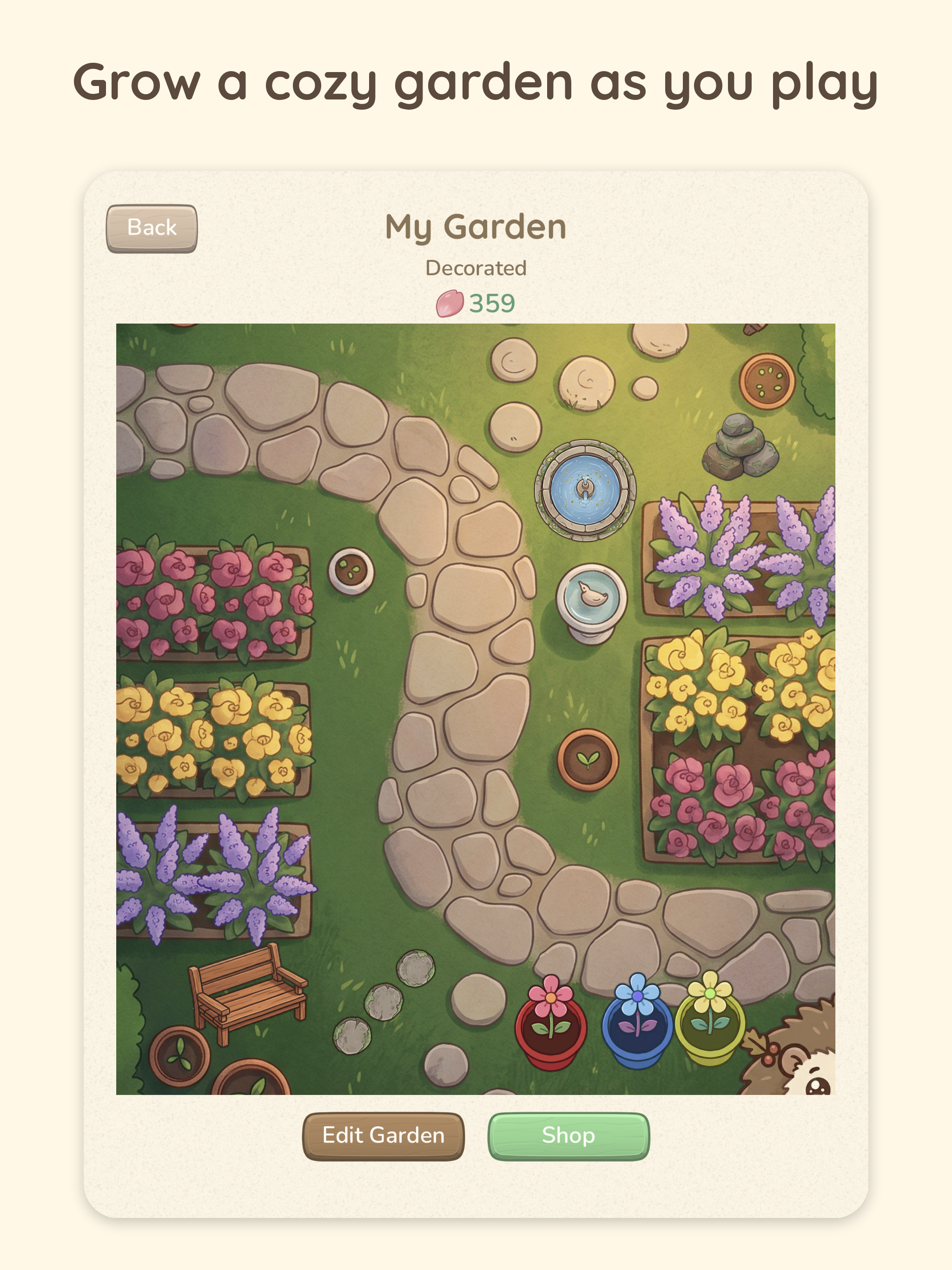 Cozy Block Garden: Puzzle screenshot 7