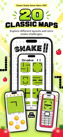 Classic Snake Game: Retro 1997 Screenshot 1 of 5