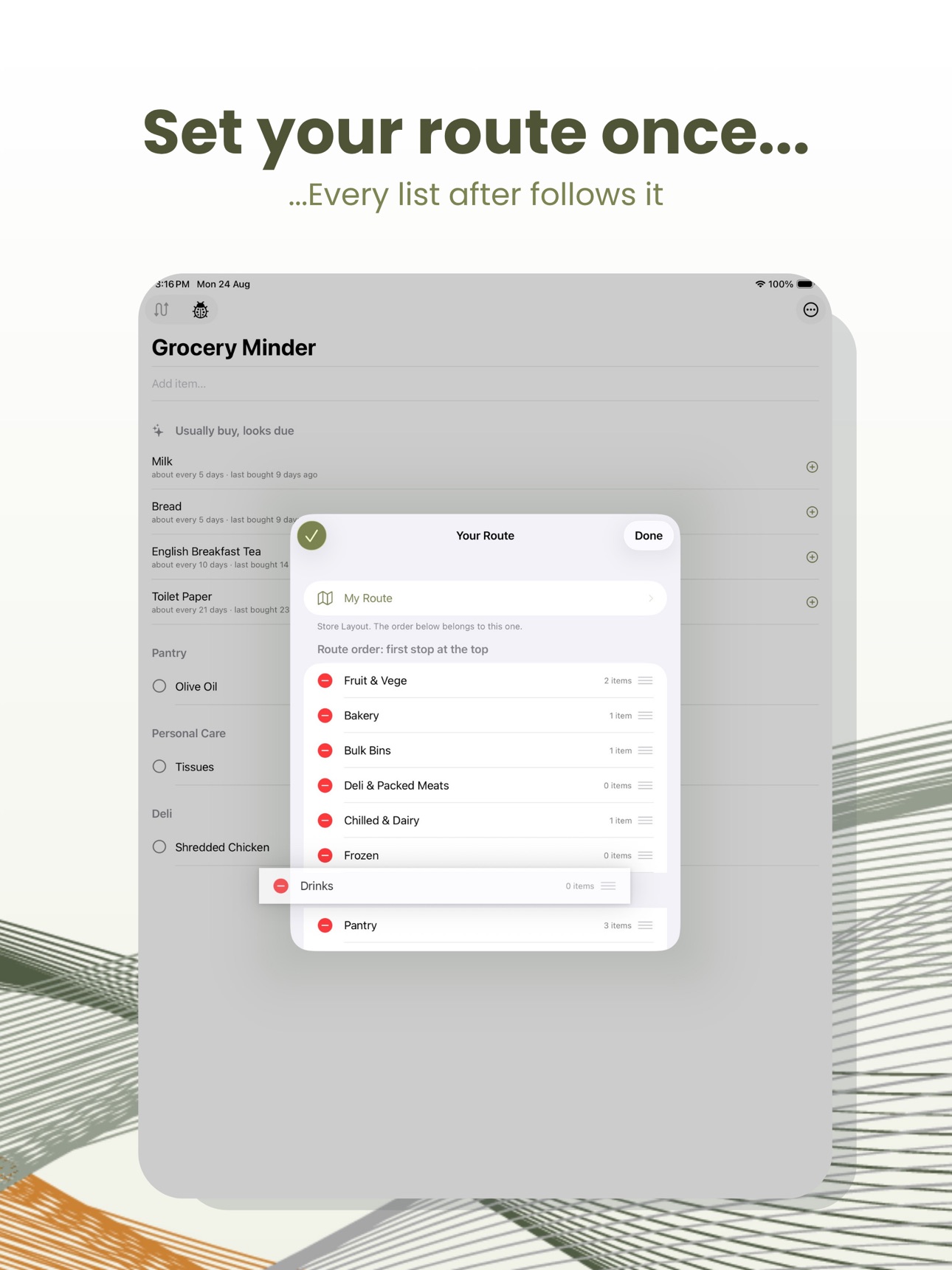 Screenshot 7 of Grocery Minder: Shopping List