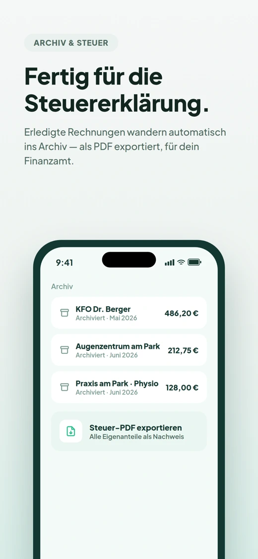 BeihilfeBuddy - Beihilfe & PKV screenshot 5