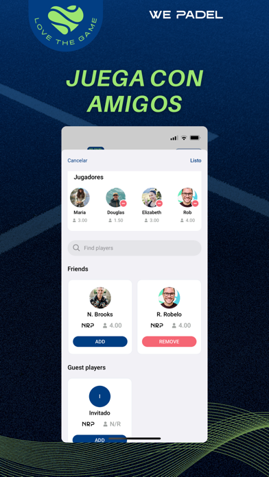 We Padel Ecuador Screenshot