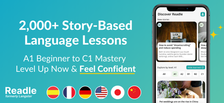 Readle: Learn Languages Faster screenshot 2