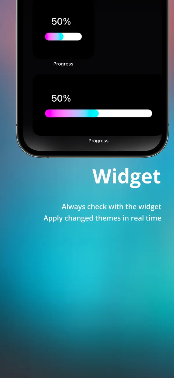 #2. Progress_widget (iOS) Ved: SEOK HO JEON