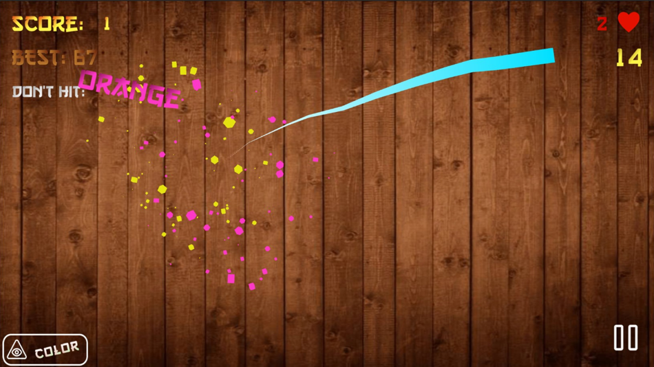 #4. Text-or-Color Balls (iOS) 由: Emrah Olmez