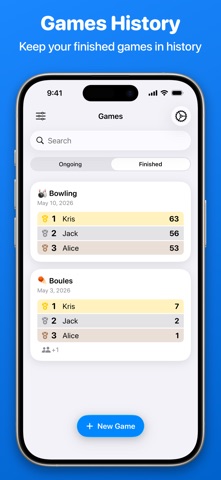 Score Tracker: Skoro iPhone screenshot 4