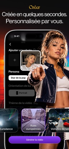 Clips musicaux par IA : Yuna iPhone screenshot 7