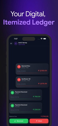 LedgerFlow – Khata & Invoice Screenshot 4 of 8