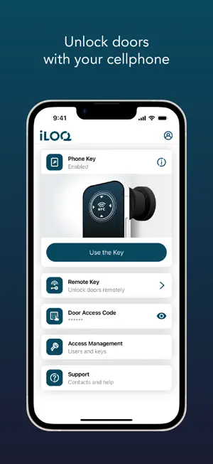iLOQ screenshot 1
