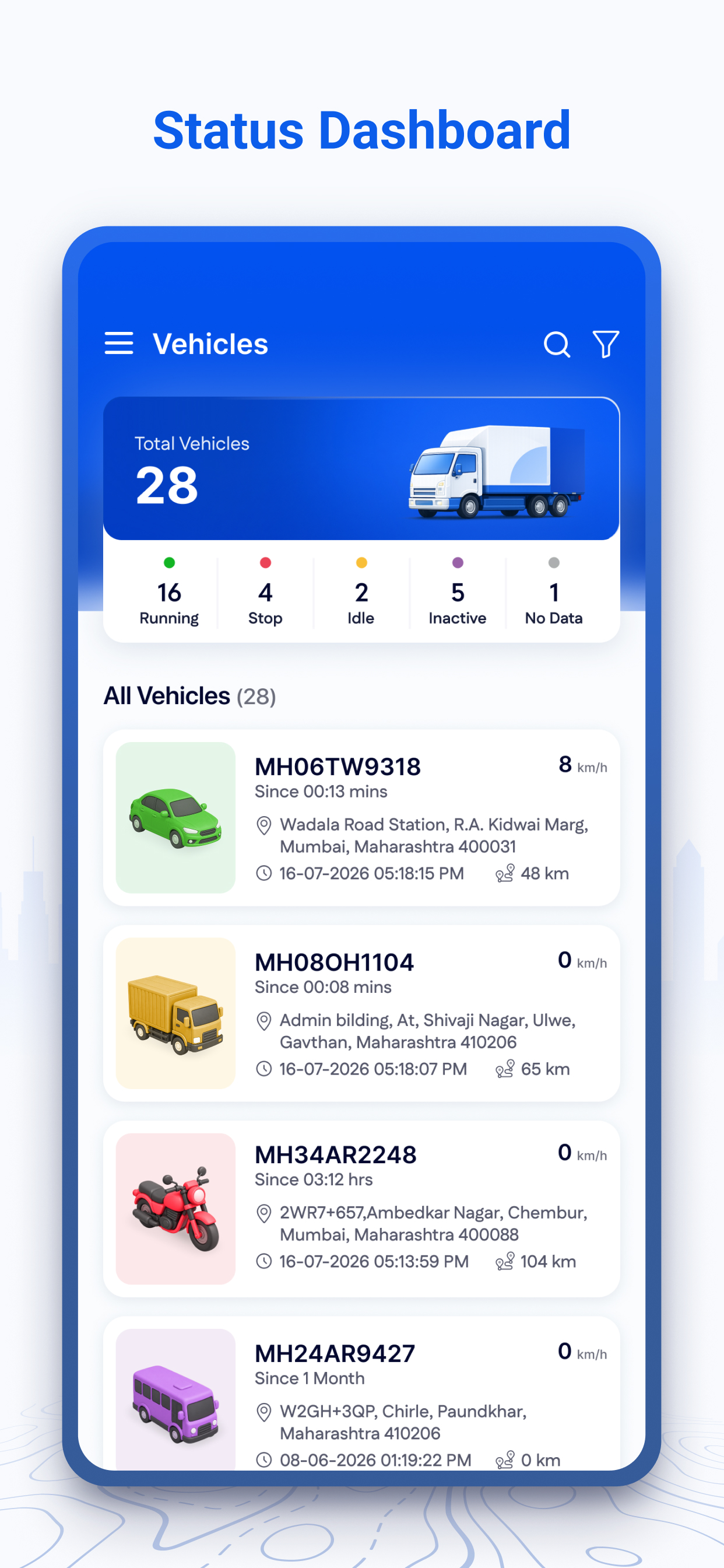 Tracksha Lite screenshot 2