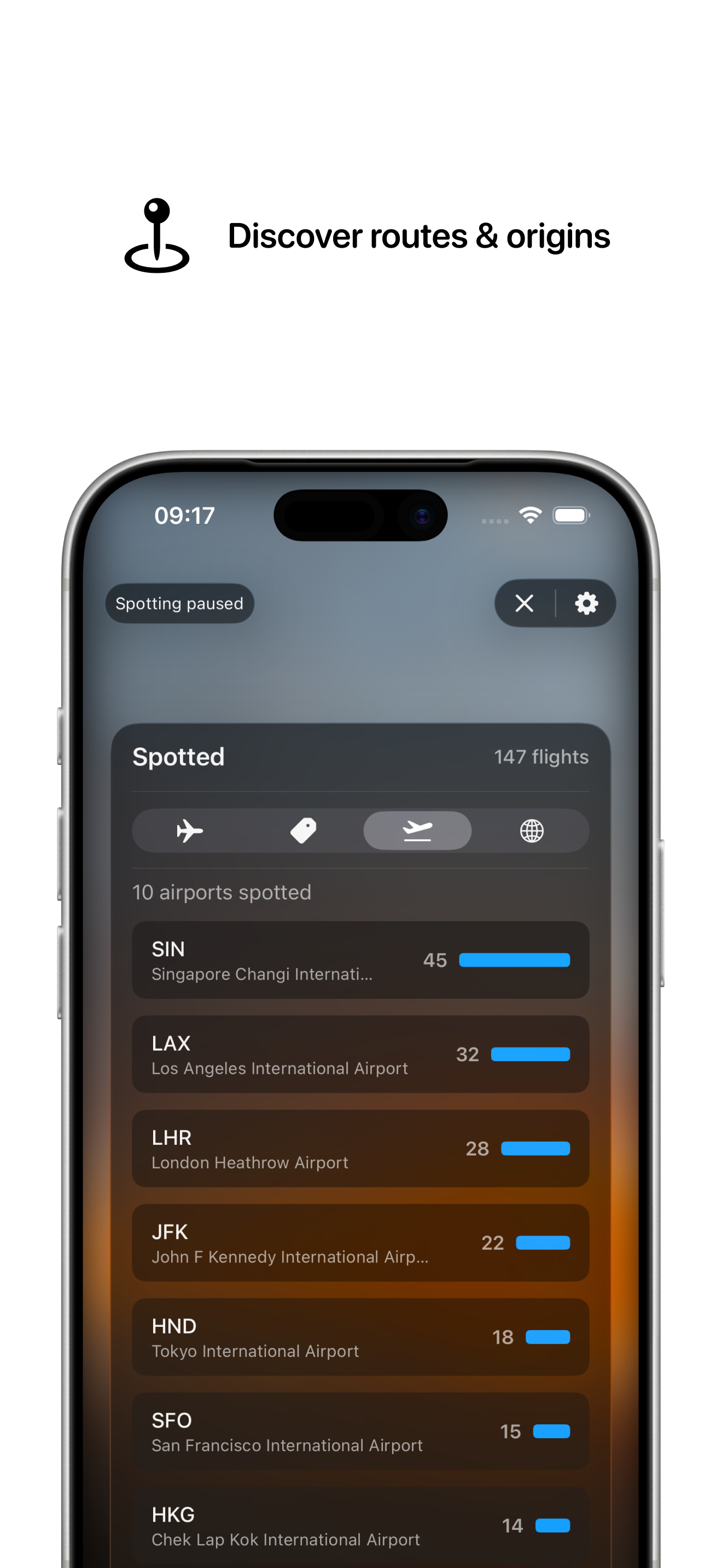 Overhead - AR Flight Spotter