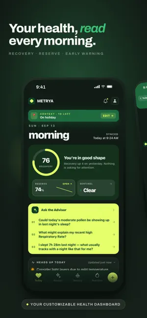 Metrya - AI Health Advisor screenshot 1
