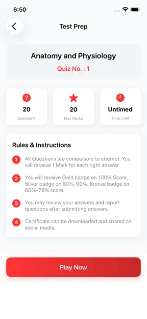 Nursing Examination screenshot 3
