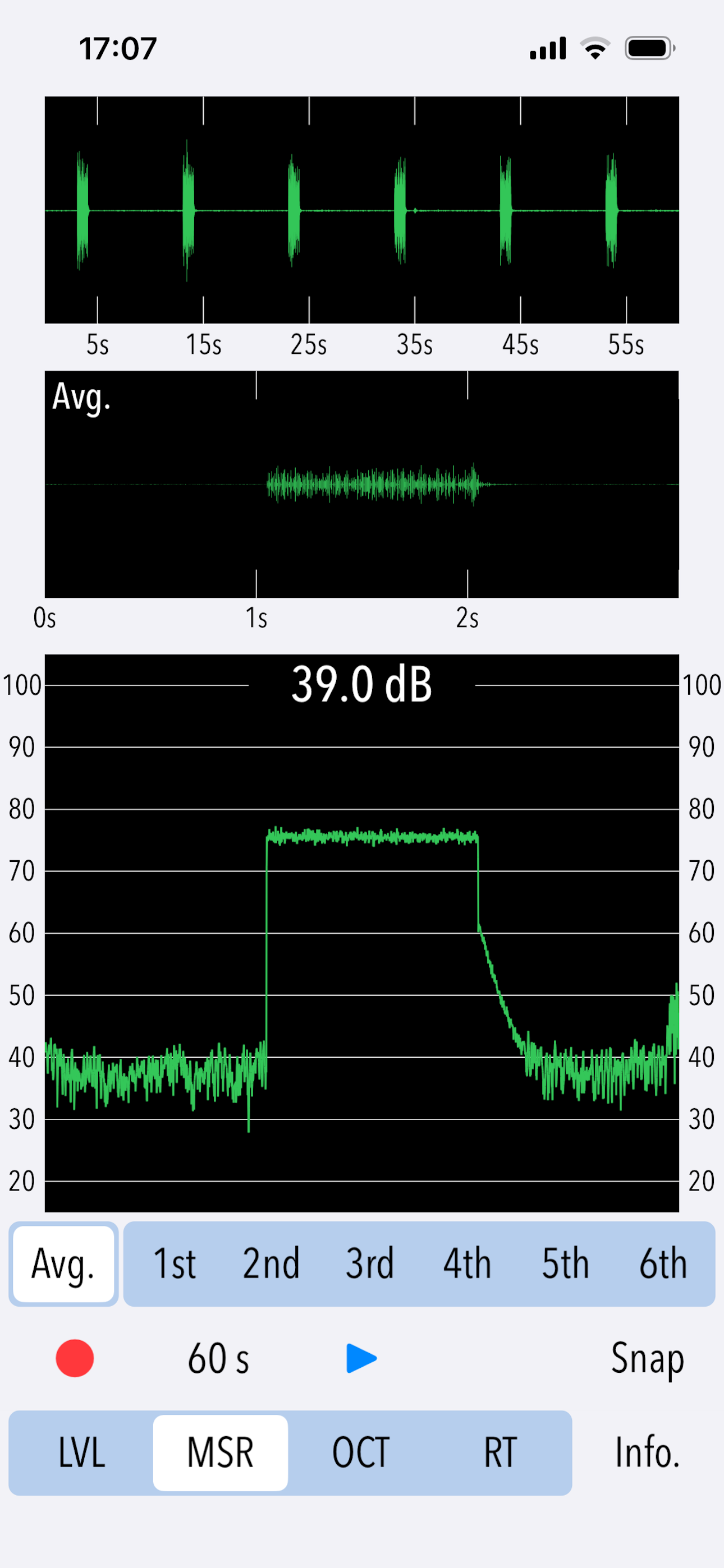 Reverb Time Analyzer screenshot 8